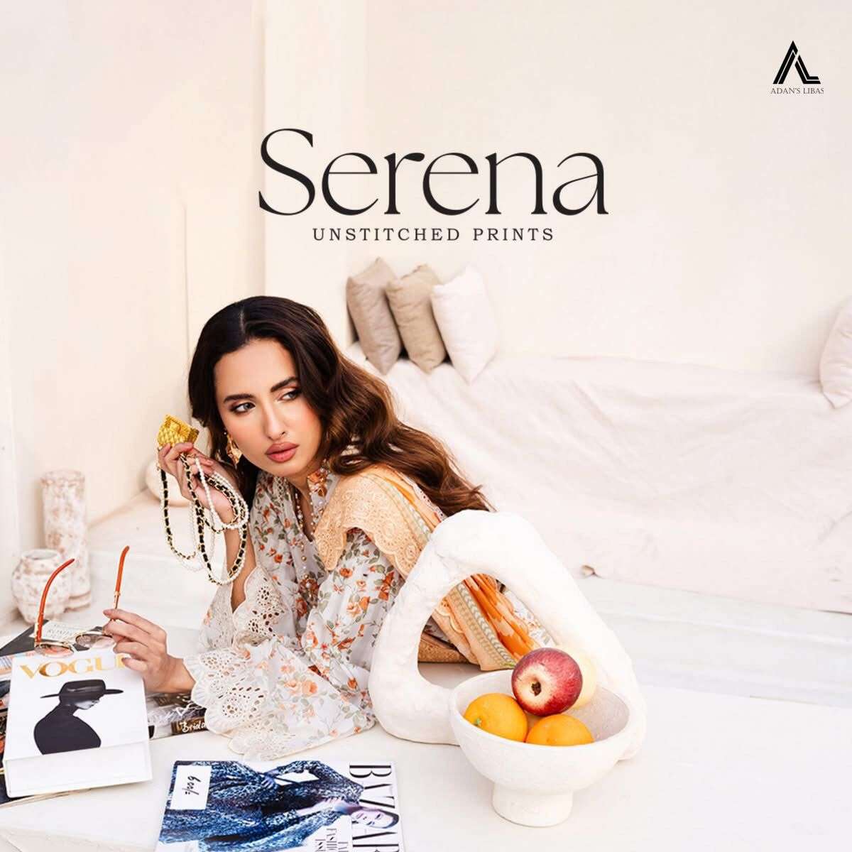 SERENA LAWN SS 25 Model And Open Pic by ADANS LIBAS